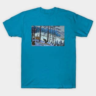 St. Sergius the Builder by Nicholas Roerich T-Shirt